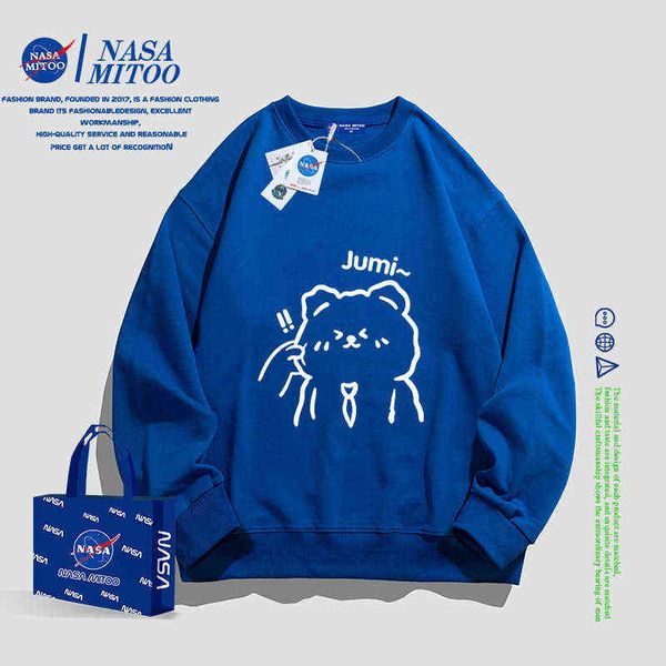 hoodies sweatshirts designer hoodie nasa co branded fashion spring autumn loose men's women's couple's cotton round neck high, Black
hoodies sweatshirts designer hoodie nasa co branded fashion spring autumn loose men's women's couple's cotton round neck high, Black