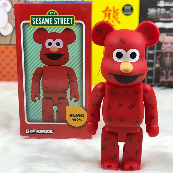 bearbrick violent bear building blocks bear sesame street trend surrounding dolls hand-made model ornaments 400% 28cm310f
bearbrick violent bear building blocks bear sesame street trend surrounding dolls hand-made model ornaments 400% 28cm310f