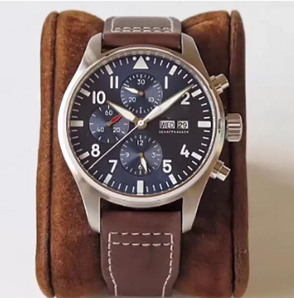 u1 classic new men automatic mechanical pilots watch stainless steel daydate sapphire brown leather blue dial sport watches, Slivery;brown
u1 classic new men automatic mechanical pilots watch stainless steel daydate sapphire brown leather blue dial sport watches, Slivery;brown