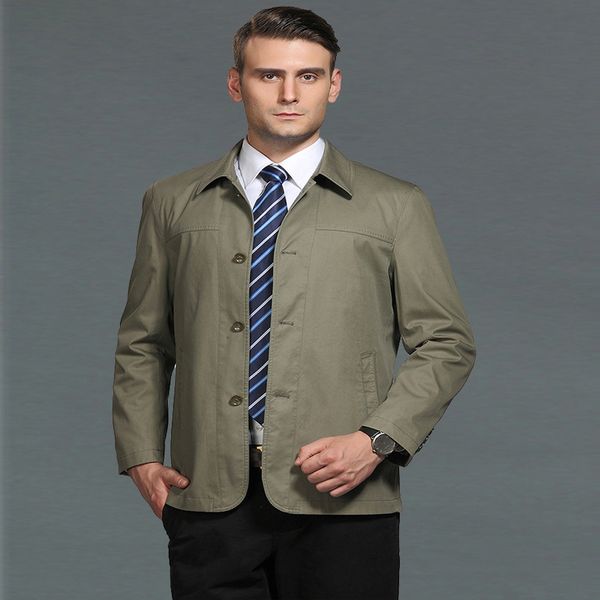 spring autumn new design european men's business jacket middle-aged man casual daily lapel coat designer western-style coats, Black;brown
spring autumn new design european men's business jacket middle-aged man casual daily lapel coat designer western-style coats, Black;brown