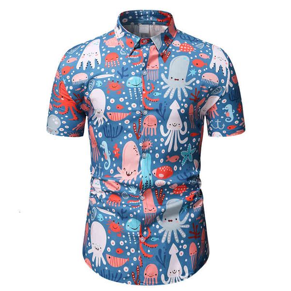men's casual shirts 2022 summer men's printed short sleeve shirt youth casual blue lapel shirt zk2b, White;black
men's casual shirts 2022 summer men's printed short sleeve shirt youth casual blue lapel shirt zk2b, White;black