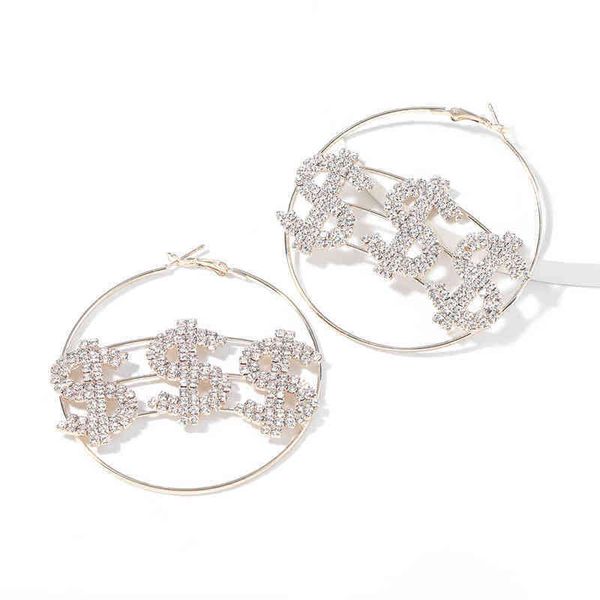 charm trendy women rhinestone dollar sign earrings fashion statement dinner party jewelry accessories 220726, Golden
charm trendy women rhinestone dollar sign earrings fashion statement dinner party jewelry accessories 220726, Golden