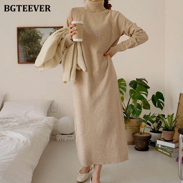 autumn winter turtleneck women dress 2021 long sleeve loose female sweaters dress ladies knitting vestidos, Black;gray
autumn winter turtleneck women dress 2021 long sleeve loose female sweaters dress ladies knitting vestidos, Black;gray