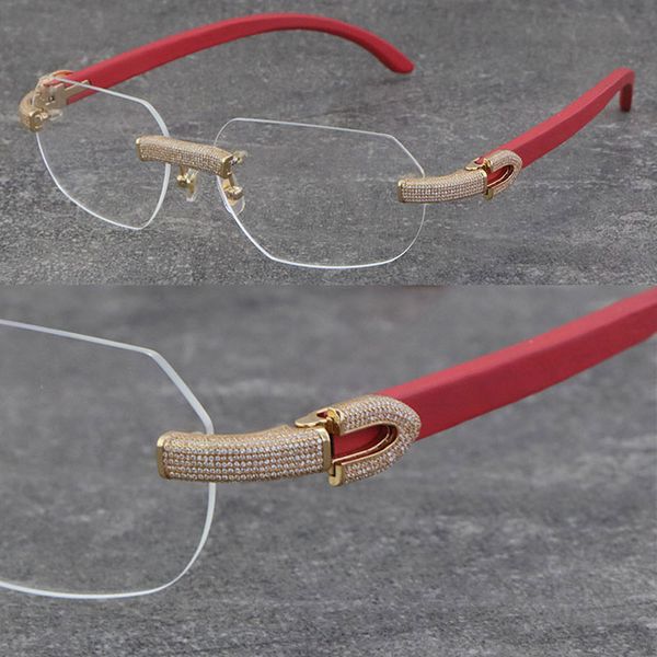 new luxury design 1164 grain micro-paved diamond set rimless frames metal classical model glasses 4 color wooden eyewear men women rocks wir, Silver
new luxury design 1164 grain micro-paved diamond set rimless frames metal classical model glasses 4 color wooden eyewear men women rocks wir, Silver