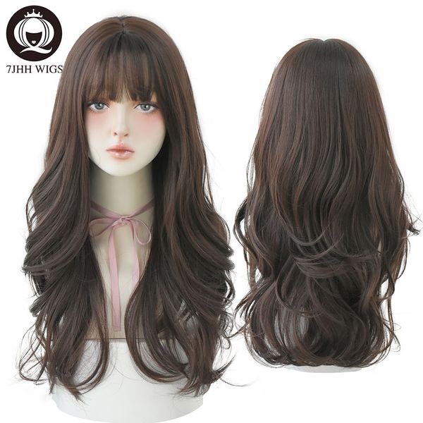 lx brand wigs long wavy chocolate crochet hair with bang for female women wigs good quality short black daily wear synthetic wigsfactory dir
lx brand wigs long wavy chocolate crochet hair with bang for female women wigs good quality short black daily wear synthetic wigsfactory dir