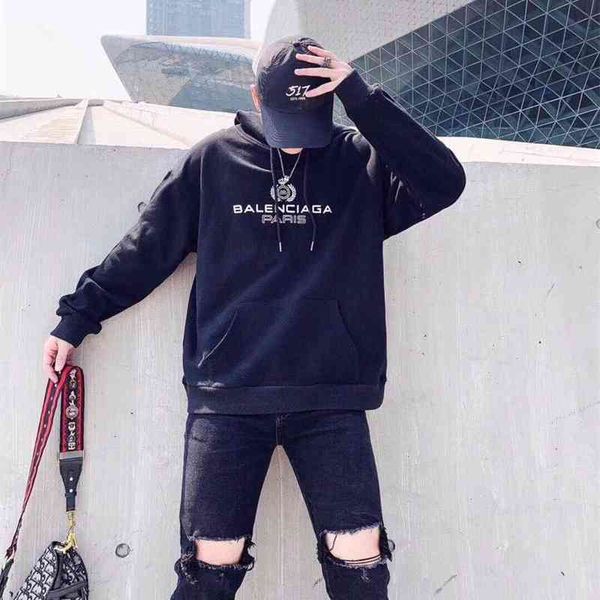 2022 designer b r hoodies and coats european american autumn winter new family paris printed crown wheat ear hooded cotton sweater men', Black
2022 designer b r hoodies and coats european american autumn winter new family paris printed crown wheat ear hooded cotton sweater men', Black