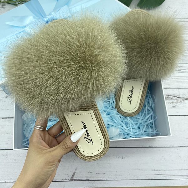 fox fur slipper women flip flops summer real fox fur luxury sandals furry straw flats slides ladies house soft slippers female f, Black
fox fur slipper women flip flops summer real fox fur luxury sandals furry straw flats slides ladies house soft slippers female f, Black