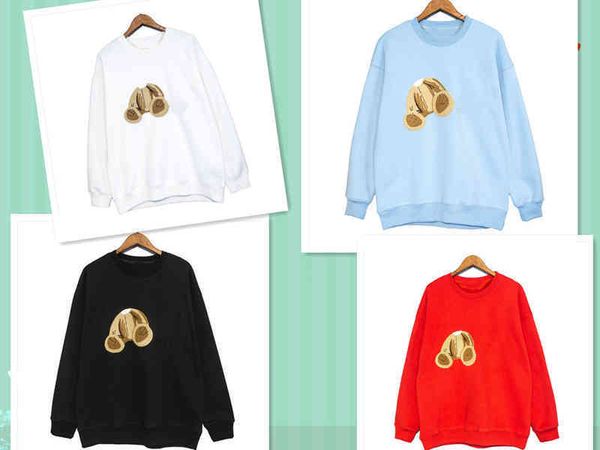 palgels palms stickers embroidered severed bear angelss cotton sweater men's and women's fashion brand loose top, Black
palgels palms stickers embroidered severed bear angelss cotton sweater men's and women's fashion brand loose top, Black