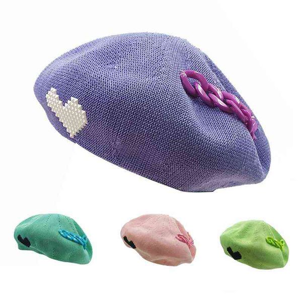 women beret hat hats ethnic style handmade knitted wool cap lady 's autumn and winter retro elegant flower warm caps j220722, Blue;gray
women beret hat hats ethnic style handmade knitted wool cap lady 's autumn and winter retro elegant flower warm caps j220722, Blue;gray