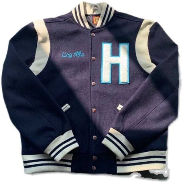men's jackets nigo human made male and female lovers autumn and winter new american retro wool fashion bomber jacket, Black;brown
men's jackets nigo human made male and female lovers autumn and winter new american retro wool fashion bomber jacket, Black;brown