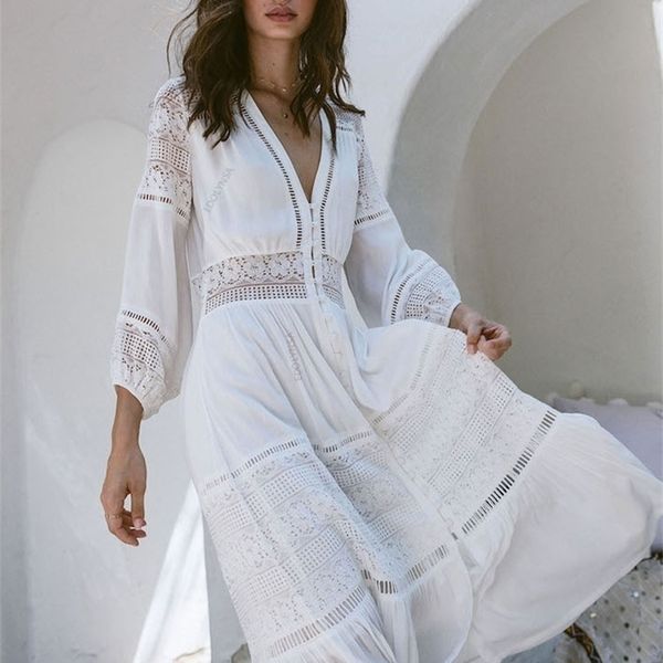 elegant women tunic summer fashion long beach dress patchwork short sleeve front open white robe dress pareos q561 220510, Black;gray
elegant women tunic summer fashion long beach dress patchwork short sleeve front open white robe dress pareos q561 220510, Black;gray