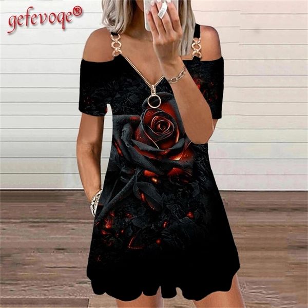 oversize women clothing summer elegant off shoulder party dresses female casual floral print short sleeve beach mini dress 220509, Black;gray
oversize women clothing summer elegant off shoulder party dresses female casual floral print short sleeve beach mini dress 220509, Black;gray
