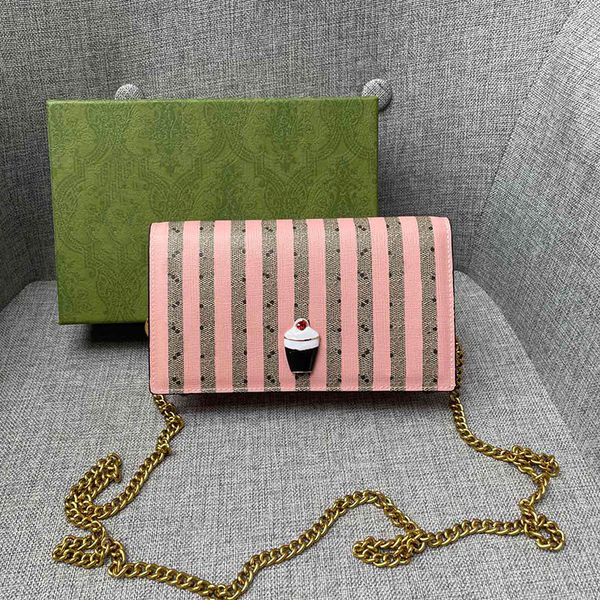 chain messenger bag shoulder bags genuine leather hand bag wallet clutch sugar stripe classic letter interleaved pattern women coin purse hi
chain messenger bag shoulder bags genuine leather hand bag wallet clutch sugar stripe classic letter interleaved pattern women coin purse hi
