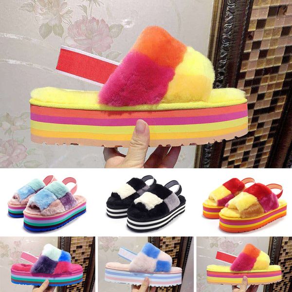 solid furry fur mules women closed toe mink slippers sandals ladies plush winter shoes fleeces pantuflas lovely flat cotton slides, Black
solid furry fur mules women closed toe mink slippers sandals ladies plush winter shoes fleeces pantuflas lovely flat cotton slides, Black
