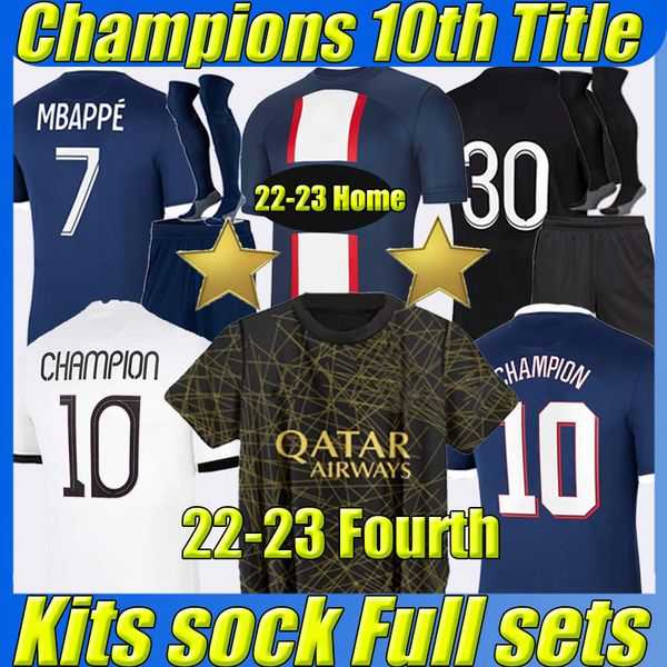 21/22/23 fourth maillot de foot hakimi ramos champion soccer jersey mbappe football shirt men kids kit verratti marquinhos kimpembe psgs ica, Black;yellow
21/22/23 fourth maillot de foot hakimi ramos champion soccer jersey mbappe football shirt men kids kit verratti marquinhos kimpembe psgs ica, Black;yellow