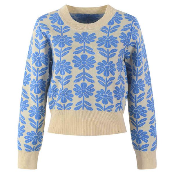 women's knits tees autumn winter daisy small fresh pullover sweater women's long sleeved sweater flower jacquard knit gfsn, White
women's knits tees autumn winter daisy small fresh pullover sweater women's long sleeved sweater flower jacquard knit gfsn, White