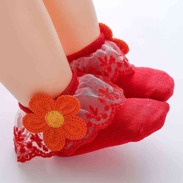 little girl sock spring cartoon cotton baby princess socks autumn lace children's one year old red full moon l220716, Pink;yellow
little girl sock spring cartoon cotton baby princess socks autumn lace children's one year old red full moon l220716, Pink;yellow