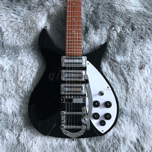 in stock richen 325 backer electric guitar with super tremolos system bridge black color guitarar
in stock richen 325 backer electric guitar with super tremolos system bridge black color guitarar