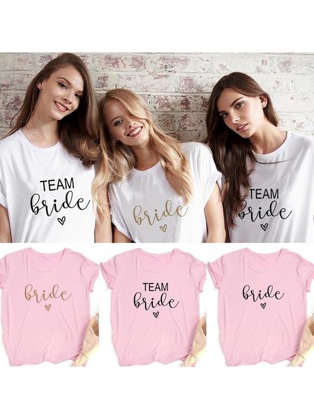 team bride print women short sleeve t shirts bachelorette wedding party graphic tshirt harajuku tshirt female tees hipster 220615, White
team bride print women short sleeve t shirts bachelorette wedding party graphic tshirt harajuku tshirt female tees hipster 220615, White