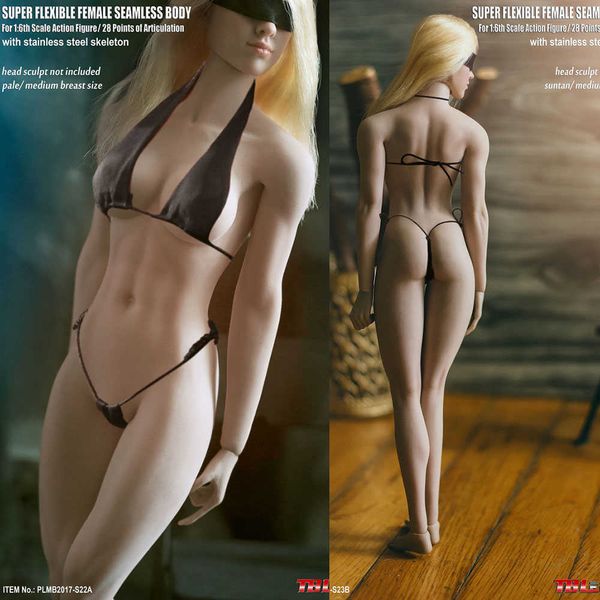 huiya01 plmb-s22a/s23b 1/6 tbleague ph seamless mide breast bust female body with stainless steel skeleton model for 1/6 head q0722
huiya01 plmb-s22a/s23b 1/6 tbleague ph seamless mide breast bust female body with stainless steel skeleton model for 1/6 head q0722