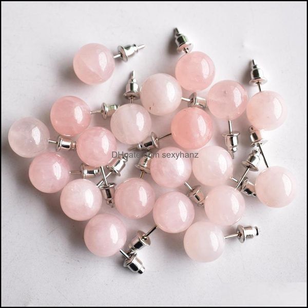 stud earrings jewelry 10mm natural stone crystal tiger eye rose quartz turquoises amethyst red agate beads earring for women stainless steel, Golden;silver
stud earrings jewelry 10mm natural stone crystal tiger eye rose quartz turquoises amethyst red agate beads earring for women stainless steel, Golden;silver