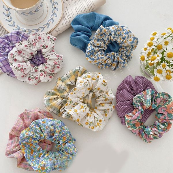 sweet floral elastic hair band girls vintage scrunchies ponytail holder rubber headwear fashion hair accessories, Slivery;white
sweet floral elastic hair band girls vintage scrunchies ponytail holder rubber headwear fashion hair accessories, Slivery;white