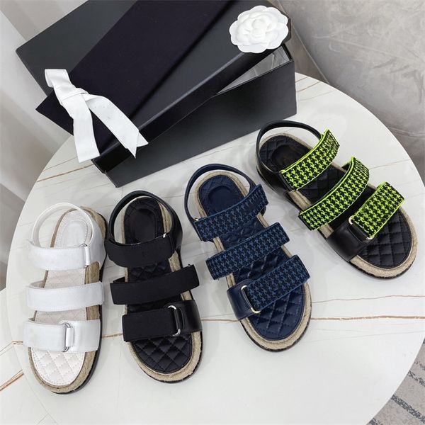30% off 2022 slippers 2022 woman stretch fabric platform retro hook/loop flat shoes genuine leather luxury designer buckle strap sandals, Black
30% off 2022 slippers 2022 woman stretch fabric platform retro hook/loop flat shoes genuine leather luxury designer buckle strap sandals, Black