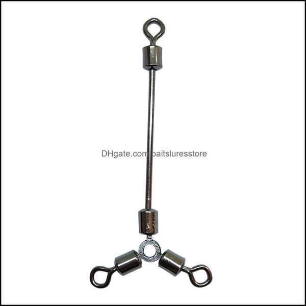 terminal tackle fishing sports outdoors 200 pieces/lot 3 way rolling swivels long leg o-shape swivel stainless bass fly carp connector dro
terminal tackle fishing sports outdoors 200 pieces/lot 3 way rolling swivels long leg o-shape swivel stainless bass fly carp connector dro