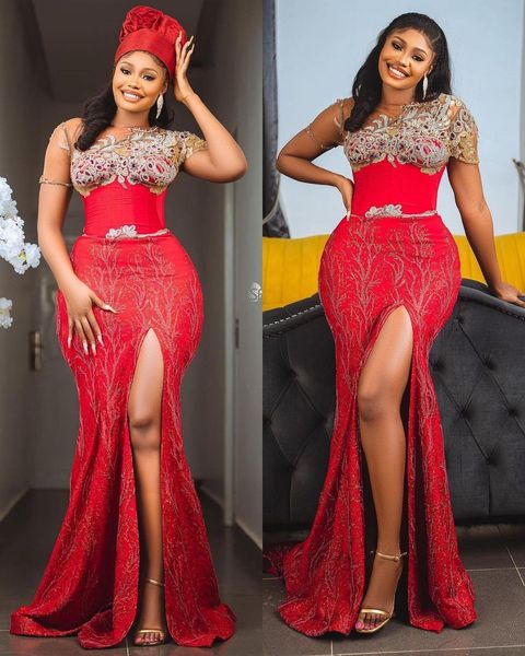 2022 plus size arabic aso ebi red mermaid lace prom dresses beaded crystals evening formal party second reception birthday engagement gowns, Black
2022 plus size arabic aso ebi red mermaid lace prom dresses beaded crystals evening formal party second reception birthday engagement gowns, Black