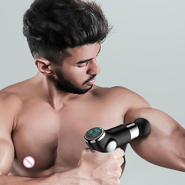 mini lcd electric fascia gun touch screen muscle relax pain relief massager back neck deep tissue muscle massager perfections
mini lcd electric fascia gun touch screen muscle relax pain relief massager back neck deep tissue muscle massager perfections