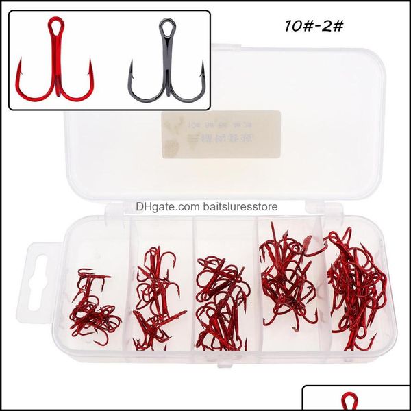 50pcs/box 5 sizes mixed 10#-2# 35647 treble hook high carbon steel barbed fishing hooks pesca tackle accessories wh-024 drop delivery 2021 s
50pcs/box 5 sizes mixed 10#-2# 35647 treble hook high carbon steel barbed fishing hooks pesca tackle accessories wh-024 drop delivery 2021 s