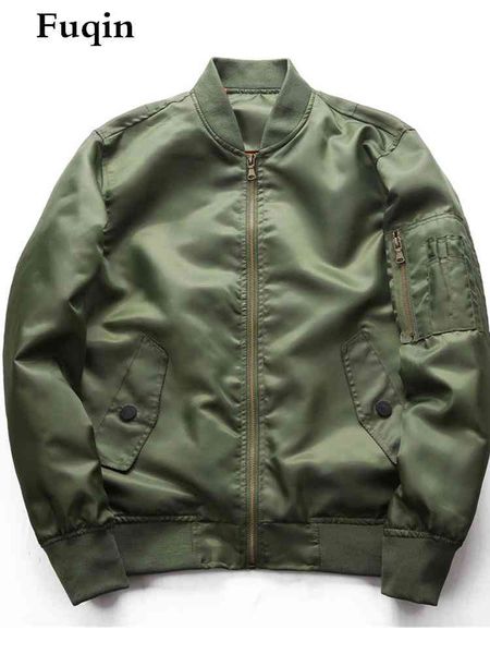 men's bomber jacket ma-1 air force fall winter comfortable soprt varsity solid zipper up casual oversize man clothing 5xl, Black;brown
men's bomber jacket ma-1 air force fall winter comfortable soprt varsity solid zipper up casual oversize man clothing 5xl, Black;brown