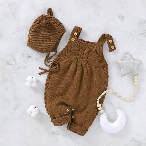 baby romper set knitted newborn girl boy jumpsuit outfit cute hat solid toddler children onesies clothing sleeveless one piece, Blue
baby romper set knitted newborn girl boy jumpsuit outfit cute hat solid toddler children onesies clothing sleeveless one piece, Blue