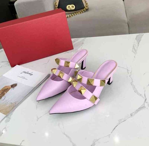 vg gold sandals rivet luxury designers women slippers flat heel sliders calfskin all-match stylist shoes 6.5cm high heels with box kmta jkbq, Black
vg gold sandals rivet luxury designers women slippers flat heel sliders calfskin all-match stylist shoes 6.5cm high heels with box kmta jkbq, Black