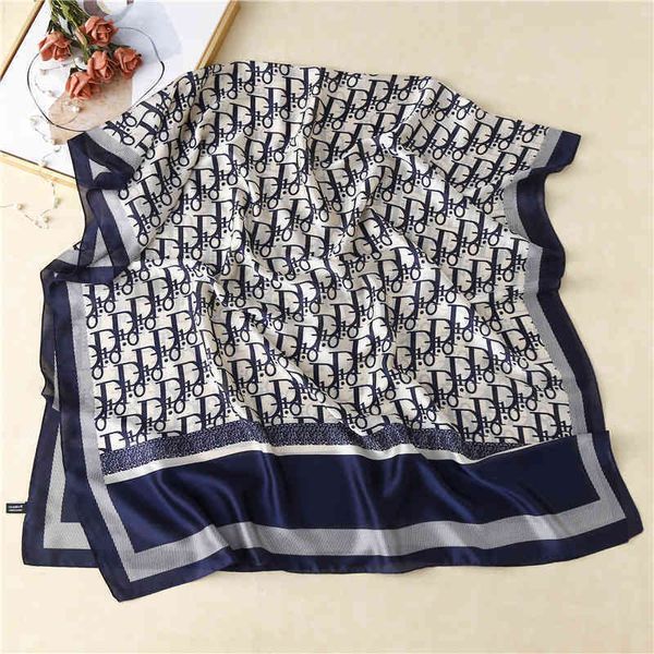 a2kt co branded diouf 2022 summer season d letter silk scarf women's professional decoration imitation shawl thin high version category, Blue;gray
a2kt co branded diouf 2022 summer season d letter silk scarf women's professional decoration imitation shawl thin high version category, Blue;gray