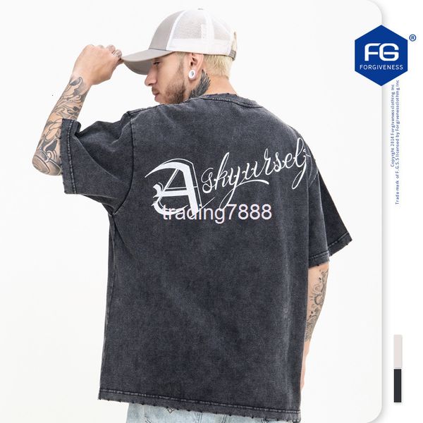 men's t-shirts fg menswear | spring and summer products chaopai high street letter printing washed short sleeve round neck t-shirt men, White;black
men's t-shirts fg menswear | spring and summer products chaopai high street letter printing washed short sleeve round neck t-shirt men, White;black