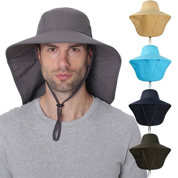 hat uv protection cover sun protect wide brim neck flap fishing cap for travel camping hiking boating 220813, Blue;gray
hat uv protection cover sun protect wide brim neck flap fishing cap for travel camping hiking boating 220813, Blue;gray
