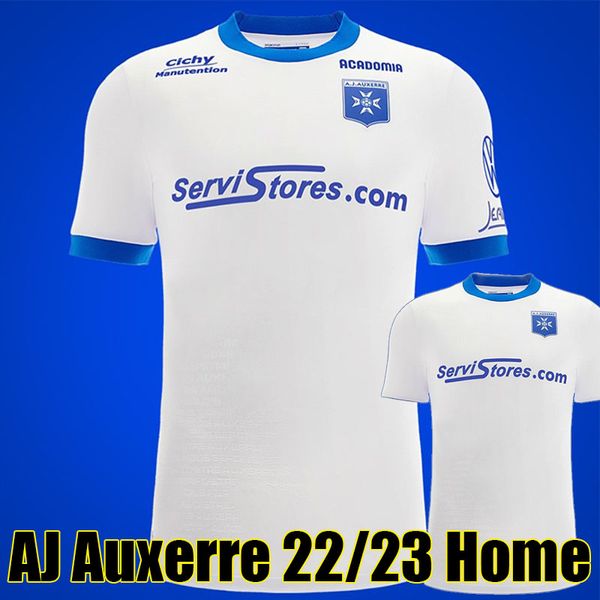 22/23 aj auxerre soccer jerseys home white 2022 2023 gauthier hein hamza sakhi alexis trouillet gaetan charbonnier mathias autret maillot de, Black;yellow
22/23 aj auxerre soccer jerseys home white 2022 2023 gauthier hein hamza sakhi alexis trouillet gaetan charbonnier mathias autret maillot de, Black;yellow
