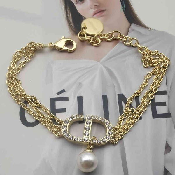 d di home new letter pearl women's quality light style personalized jewelry2022 luxury brand fashion design versatile ladies bracelet, Black
d di home new letter pearl women's quality light style personalized jewelry2022 luxury brand fashion design versatile ladies bracelet, Black