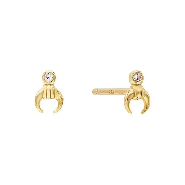 stud gold color delicate 925 sterling silver minimal crescent moon horn cz earring for women girl classic simple ox jewelry, Golden;silver
stud gold color delicate 925 sterling silver minimal crescent moon horn cz earring for women girl classic simple ox jewelry, Golden;silver