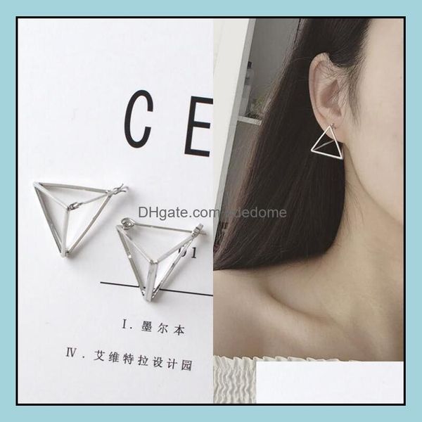 stud earrings jewelry europe fashion womens geometry stereo triangle hollow lady cool s156 drop d dhfjq, Golden;silver 
stud earrings jewelry europe fashion womens geometry stereo triangle hollow lady cool s156 drop d dhfjq, Golden;silver