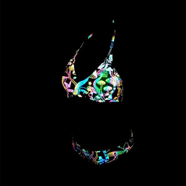 colorful reflective women bikini beachwear 2 piece set reflect light bathing suit techwear outfits clothing biquinis feminino, White;black
colorful reflective women bikini beachwear 2 piece set reflect light bathing suit techwear outfits clothing biquinis feminino, White;black
