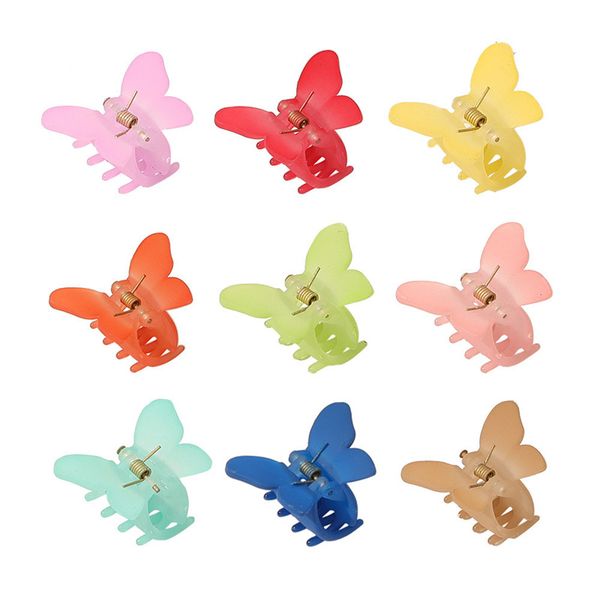 yamog women candy color butterfly side hair clamps geometric mist frosted plastic animal hair claws clips female small size ponytail scrunch, Slivery;golden
yamog women candy color butterfly side hair clamps geometric mist frosted plastic animal hair claws clips female small size ponytail scrunch, Slivery;golden