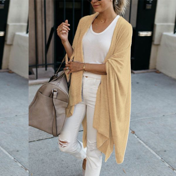 elegant knitting loose spring women irregular hem knits plus size casual coat open stitch cardigan aa, White
elegant knitting loose spring women irregular hem knits plus size casual coat open stitch cardigan aa, White