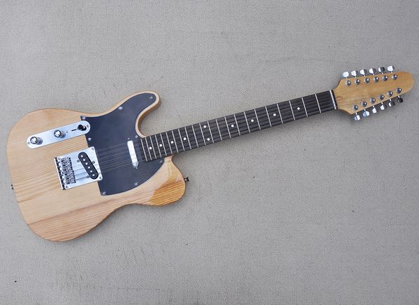 left hand 12 strings ash electric guitar with rosewood fretboard
left hand 12 strings ash electric guitar with rosewood fretboard