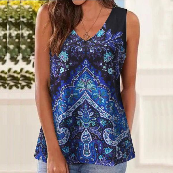 women's tanks & camis women casual boho print sleeveless shirt vest v neck splice blouse bra inside omen's, White
women's tanks & camis women casual boho print sleeveless shirt vest v neck splice blouse bra inside omen's, White