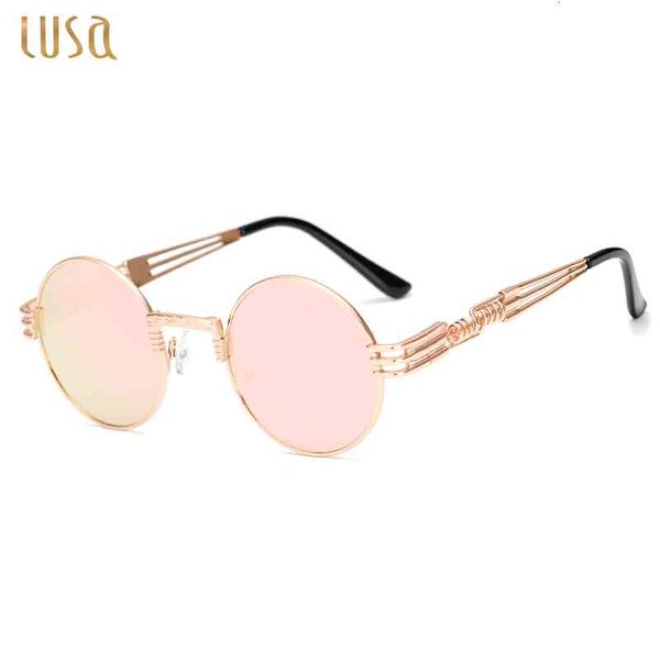 sunglasses round hollow out women's glasses sunglasses metal punk colorful fashion 6676 i5wa, White;black
sunglasses round hollow out women's glasses sunglasses metal punk colorful fashion 6676 i5wa, White;black