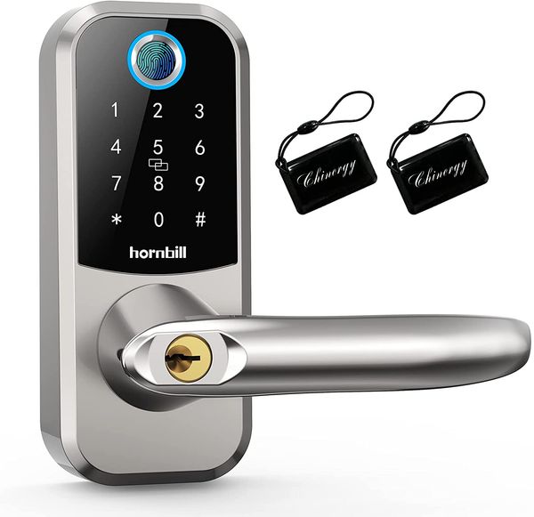 smart lock hornbill fingerprint keyless entry locks with touchscreen keypad bluetooth electronic digital deadbolt with handle app
smart lock hornbill fingerprint keyless entry locks with touchscreen keypad bluetooth electronic digital deadbolt with handle app