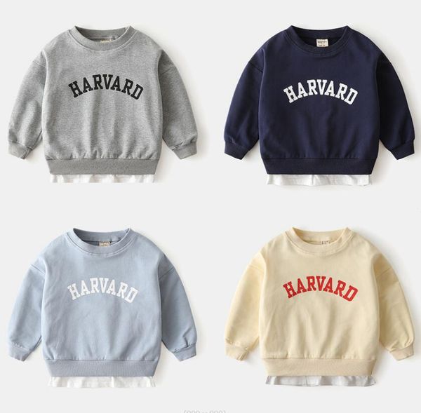 wholesale boys' fake two-piece sweater baby letter splicing hem baby foreign style fashion, Blue
wholesale boys' fake two-piece sweater baby letter splicing hem baby foreign style fashion, Blue