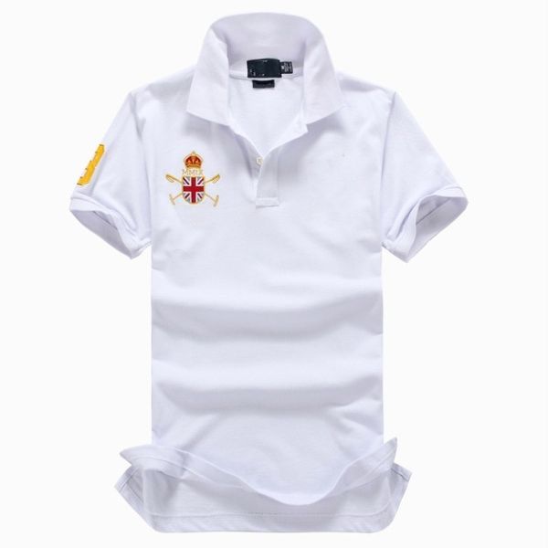 wholesale 2134 summer new polos shirts european and american men's short sleeves casual colorblock cotton large size embroidered fashio, White;black
wholesale 2134 summer new polos shirts european and american men's short sleeves casual colorblock cotton large size embroidered fashio, White;black